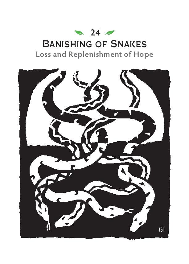 Card 24 - Banishing of Snakes