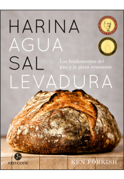 Harina agua sal levadura