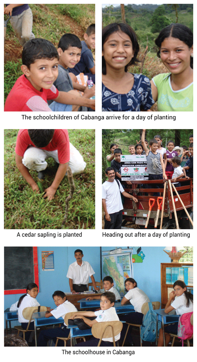 Children Planting at HRC
